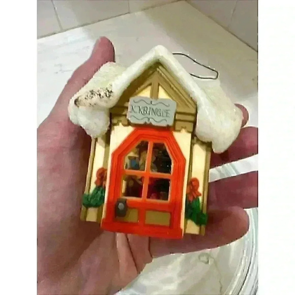 Vintage 1982 Hallmark Santas Workshop Christmas Ornament In Original Box Kringle - Picture 5 of 10